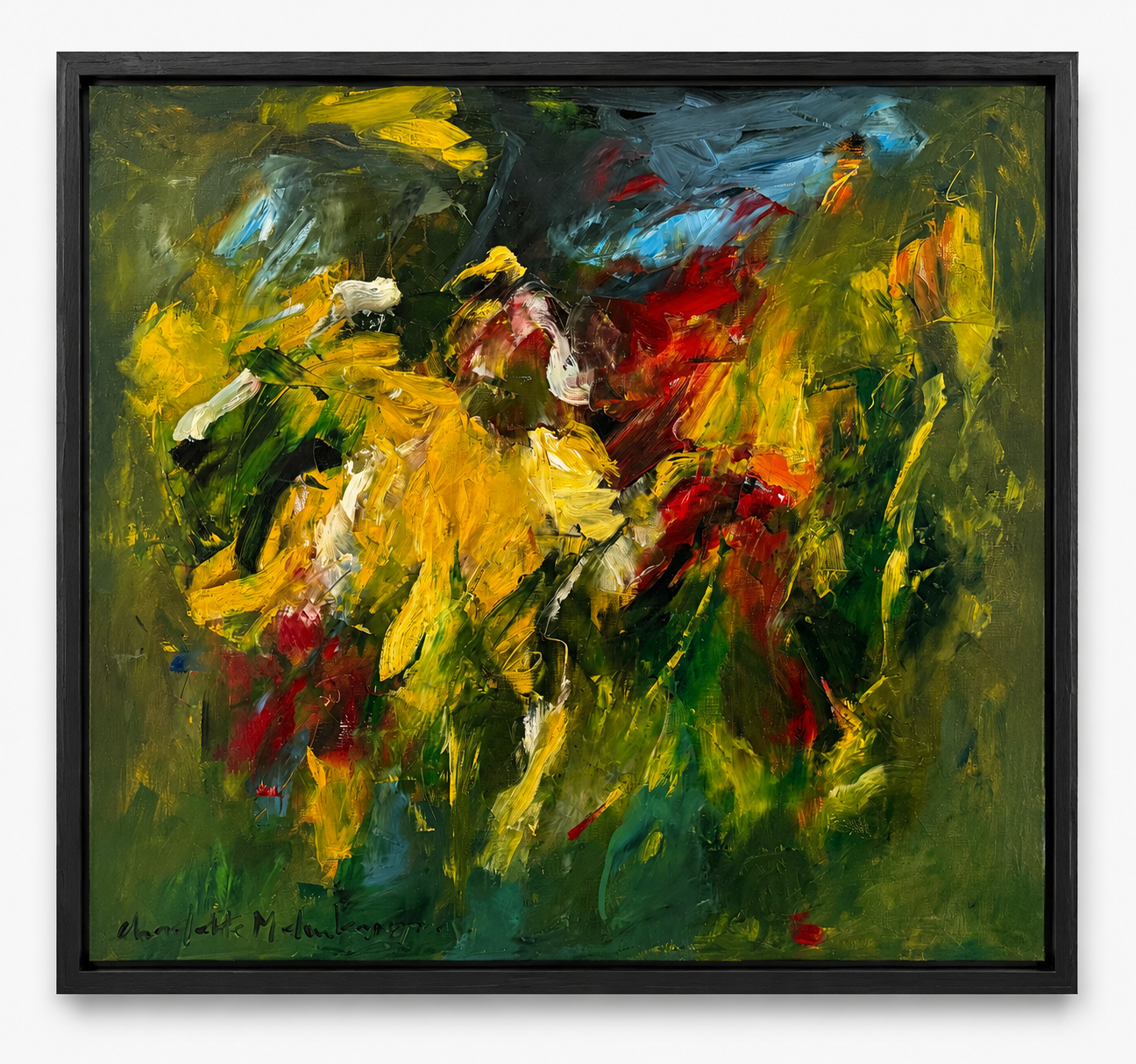 Charlotte Molenkamp: groot abstract werk - Image 4