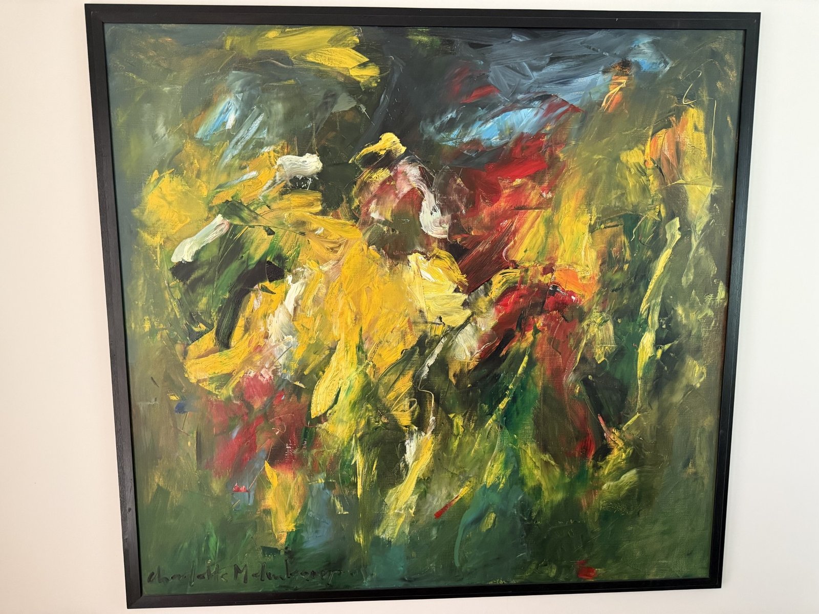 Charlotte Molenkamp: groot abstract werk - Image 5