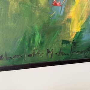 Charlotte Molenkamp: groot abstract werk