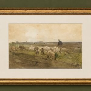 Anton Mauve (1838-1888) – Herder met schapen