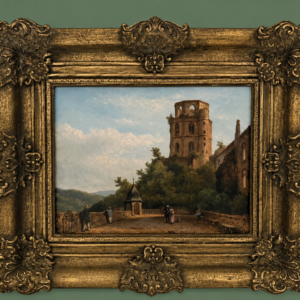 Eduard Alexander Hilverdink (1846-1891); Romantisch tafereel