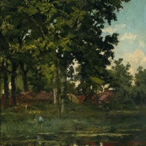 Jacob Maris (1837-1899); Spiegeling in het water