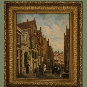 Oene Romkes de Jongh (1812-1896); Stadsgezicht