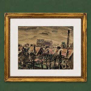 Johannes (Johan) Dijkstra (1896 – 1978); sneeuw in maart