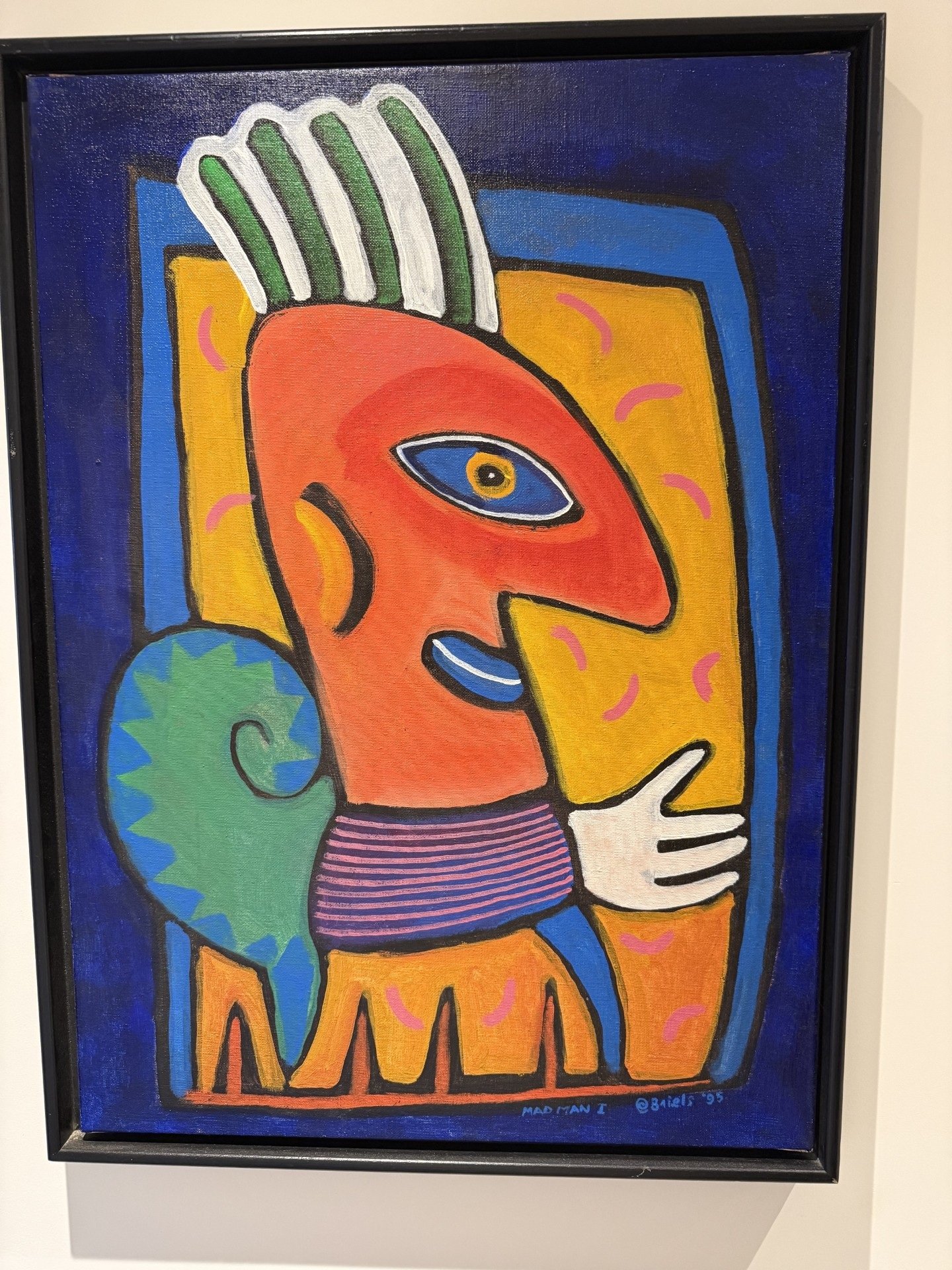Clemens Briels (Son, 1946); "Madman I" onderdeel van 2-luik - Image 4