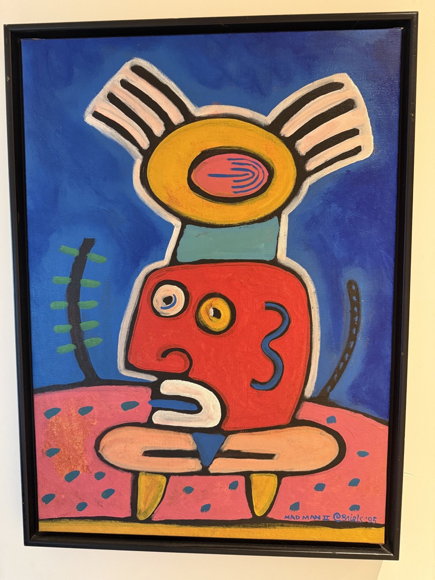 Clemens Briels (Son, 1946); "Madman II" onderdeel van 2-luik - Image 3