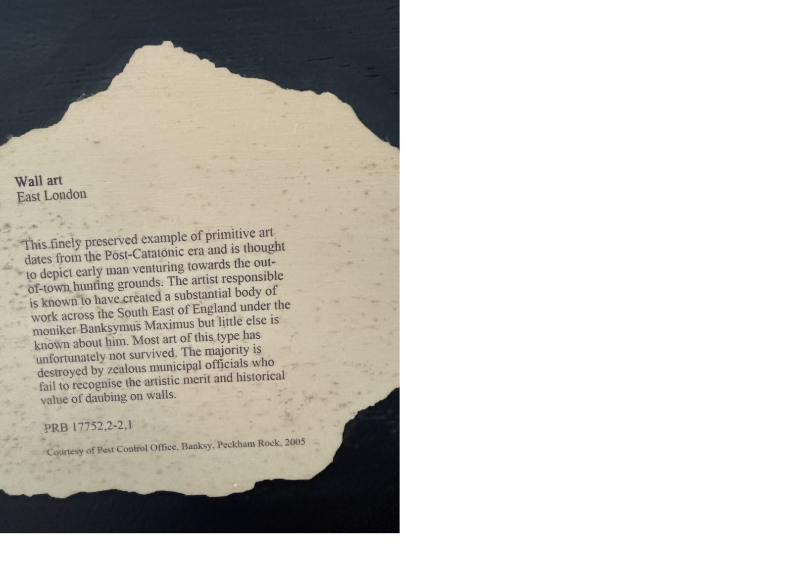 Banksy (1974) - Peckham rock - Image 7