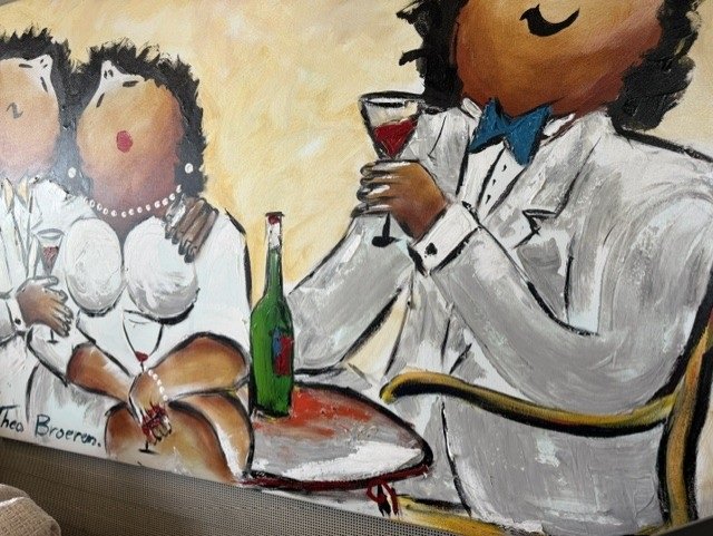 Theo Broeren: samen wijntje drinken - Image 2