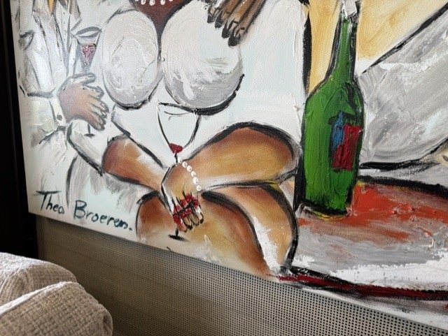 Theo Broeren: samen wijntje drinken - Image 3